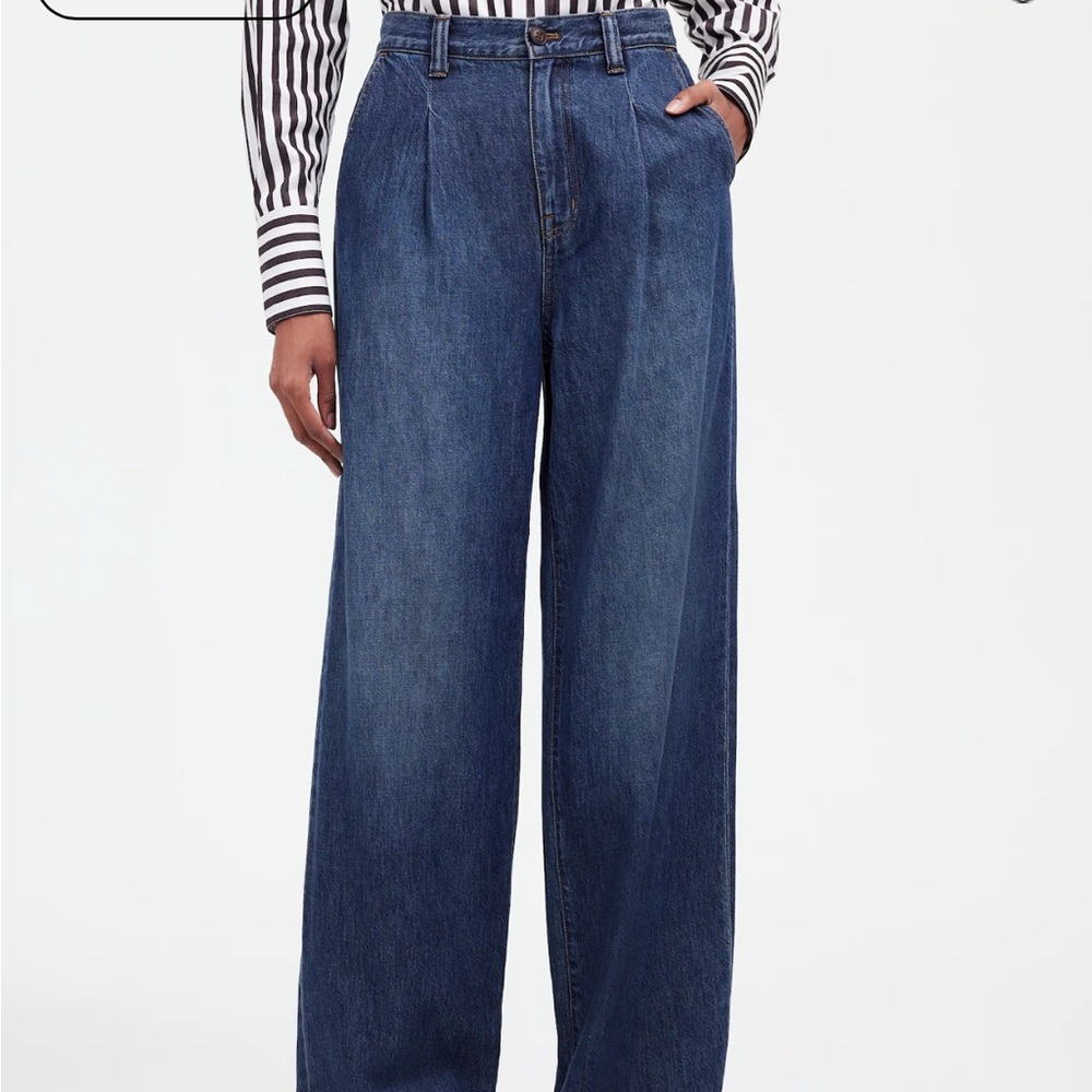 NWT Madewell The Harlow Wideleg Jean